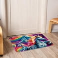 thumbnail image 6 of Unicorn Non-Slip Polyester Floor Rug Office Kitchen Mat, Machine Washable, 6 of 6