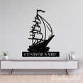 thumbnail image 4 of Handmadetneonsign Sailboat Metal Wall Art Light, Sailboat Metal Sign Wall Decor, House Metal Decor 59526, 4 of 5