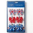 thumbnail image 2 of Cook with Color 6-Piece Patriotic Bow Multi-Purpose Food Storage Bag Clips Set, 2 of 5