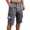 Gray, variant on OIOLOYJM Mens Cargo Shorts Casual Drawstring Summer Athletic Hiking Bermuda Shorts Relaxed Fit Outdoor Work Shorts with Multi Pockets Army Green L