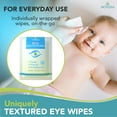 thumbnail image 5 of NOVEHA 60PCs Baby Eye Wipes | Safe & Natural Eyelid & Lash Wipes | Non Irritating, Tear Free, Hypoallergenic & Preservative free | Organic Baby Wipes for Sensitive Skin | Soothing and Moisturizing, 5 of 5