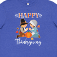 thumbnail image 4 of Inktastic Happy Thanksgiving Christian Pilgrims Holiday Youth T-Shirt, 4 of 5