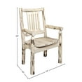 thumbnail image 2 of Montana Collection Captain's Chair, Ready to Finish w/ Ergonomic Wooden Seat, 2 of 8