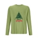 thumbnail image 4 of Blusas y camisas de manga larga con cuello redondo para hombre, deportivas, fitness, hogar, pijamas navideños estampados, camiseta de manga larga con cuello redondo, blusa de poliéster para hombre, 4 of 4