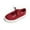 Red, variant on jsaierl Women's Fashion Mesh Sneakers Casual Canvas Sneakers Comfortable Flats Breathable Insole Slip on Sneakers Women Low Slip on Shoes