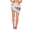 thumbnail image 3 of Ckdifva White Mushrooms Beach Cover Up for Women Swimsuit Coverups Bikini Wrap Short Skirt, 3 of 8