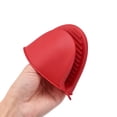 thumbnail image 5 of Unique Bargains Mini Gant de Four Support de Pot Résistant à la Chaleur Couvre-Gants Rouge 10 Pack, 5 of 5