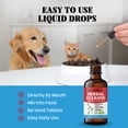 thumbnail image 4 of Herbal Cleanse for Dogs & Cats – Natural Intestinal Defense with Wormwood & Black Walnut – Herbal Gut Cleanse Liquid for Digestive Wellness & Gut Balance – Advanced Broad Spectrum Formula – 2 oz, 4 of 8