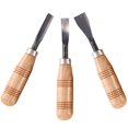 thumbnail image 2 of 6Pcs Woodcut Knife Wood Carving Chisel Set Chip Detail Carving Chisels Kit Rust-Proof Wood Carpenter Hand Tools For Working Diy, 2 of 8
