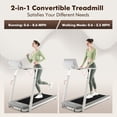 thumbnail image 4 of Resenkos Treadmill, Electric Treadmill, Walking Jogging Machine,3HP Folding Treadmill with Adjustable Height and APP Control-Silver, 4 of 9