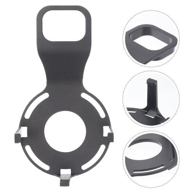 OULII 1Pcs Wall Mounted Speaker Holder Plastic Black For Home Use And Speakers