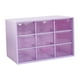 thumbnail image 4 of Mini organizador de cajones para escritorio, organizador de cuentas, caja de almacenamiento para aretes Púrpura, 4 of 9