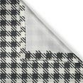 thumbnail image 5 of Ambesonne Checkered Grommet Curtain, Sketchy Diagonal Stripes, 50" x 120", White Charcoal Grey, 5 of 6