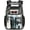 Black 17.5inch, variant on Kwuty Heavy Duty Clear Backpack Clear BookBag,Stadium backpack 16 x11 x5inch TPU Large Capacity See Through Backpack for Sport Events,Travel (Grey)