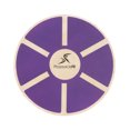 thumbnail image 2 of Prosourcefit Planche Ronde en Bois pour Exercice de Gym Entraînement Physique Équilibre, Violet, 2 of 6