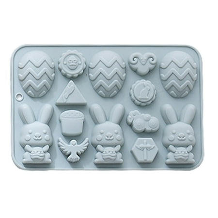 

YFMALL Silicone Mold DIY Making Non-stick Interesting Fondant Cake Making Mold