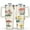 Mushroom (61)-new_38, variant on Mushroom Mug with Handle and Straws 40 OZ Insulated Travel Cup Birthday Present for Women Girls Daughter Mom Gifts for Him/Her Water Bottle