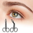 thumbnail image 2 of Professional Stainless Steel Eyebrow Tweezers for Precise Shaping and Hair Removal, 2 of 8