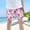 Pink, variant on Kids Shorts Boys White Elastic Waist Drawstring Athletic Shorts Baby Boy Summer Essentials Shorts 4-5 Years