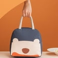 thumbnail image 4 of Shisuyan 1pc Cartoon Pattern Lunch Box Bag Thickened Aluminum Film Lunch Bag Bento Bag, 4 of 8