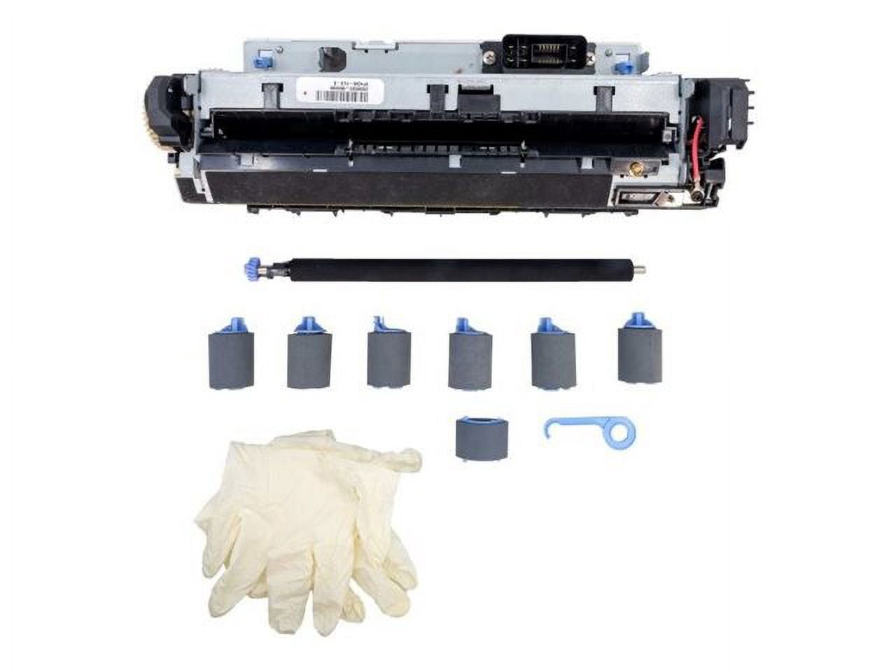 Pre-Owned Used Maintenance Kit with Aftermarket Parts (Includes Fuser Assembly Separation Rollers Transfer Roller Feed Rollers Pickup Roller Gloves Instructions) (OEM# Q5998-67904) (200000 Yield)