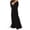 Black, variant on MEZZALL Women Maternity Solid Color Elastic Waist Drawstring Casual Long Pants With Pocket Versatile Pregnant Trousers