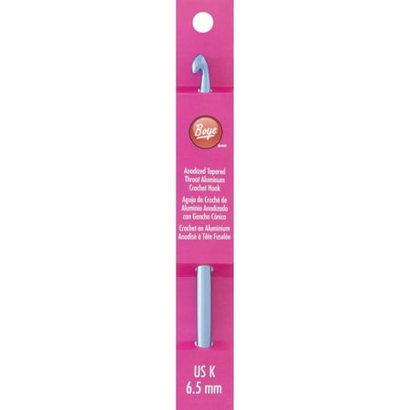 Boye 70370 Aluminum Crochet Hook 6 inch -Size K