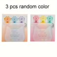 thumbnail image 3 of 3 Pcs/Ensemble, Cat Paw Surligneur Stylo de Main Étudiant Haute Valeur Tête Douce Fluorescente Stylo de Note Numérotée, Rentrée Scolaire, Fournitures Scolaires, Papeterie Kawaii, Couleurs pour École, Marqueurs, Stationneur, 3 of 5