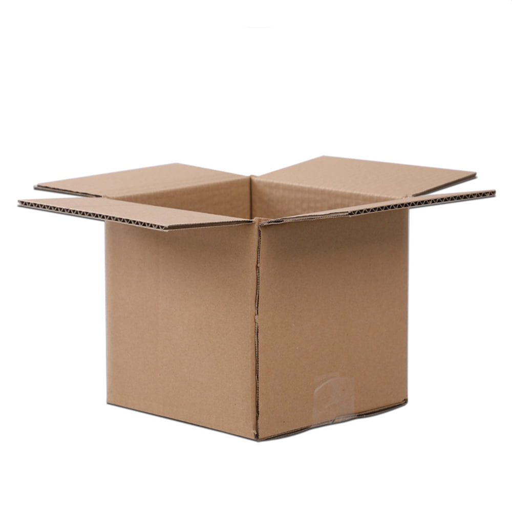 100-Pack 8x6x4" 6x4x4" 6x4x2" 4x4x4" Corrugated Cardboard Shipping Boxes  Mailing, Packing, Moving & Storage for Business/Home – Durable - Eco-Friendly, Recyclable