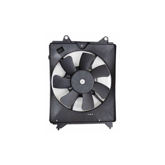 Right Passenger Side A/C Condenser Fan Assembly - Compatible with 2016 - 2022 Honda HR-V 2017 2018 2019 2020 2021