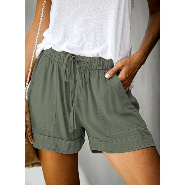 Drawstring casual best sale shorts