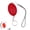 Red, variant on Personal Security Alarm with 130dB Siren & Keychain, ABS Plastic, 6x4x2cm, Portable Safety Device for Women, Elderly, Students