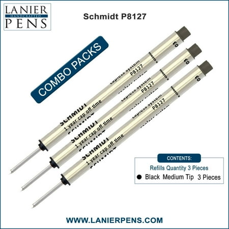 3X Schmidt P8127 - Schmidt Combo Packs Offered By Lanier Pens - Medium Tip
