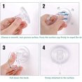 thumbnail image 3 of Transparent Reusable Duty Vacuum Suction Cup, 3 of 5