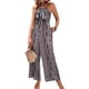 thumbnail image 4 of Trajes blancos de 2 piezas para mujer sexy, tops con hombros descubiertos para mujer, conjuntos de pantalones de pierna ancha de verano, trajes de 2 piezas para mujer, primavera, 4 of 5