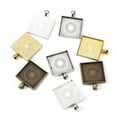 thumbnail image 3 of Collar colgante Naiovety 5 piezas Vintage Base joyería DIY Plata antigua HA075581-03, 3 of 6