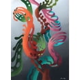 thumbnail image 2 of Wang, John Z. 11x14 White Modern Wood Framed Museum Art Print Titled - Zillusion IV, 2 of 4