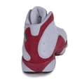 thumbnail image 4 of Nike Mens Air Jordan 13 Retro "Grey Toe" White/Black/Cement Grey Red 414571-126, 4 of 5