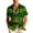 #A02-Green, variant on 2026 St Patricks Day Shirt for Women Men Short Sleeve Button Down Shirt Clover Green Shamrock T-Shirt Lucky Graphic Tees Loose Casual Blouse Going Out Tops Summer Holiday Beach Outfits