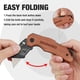 thumbnail image 3 of Navaja multiusos plegable WORKPRO con cabeza de acero inoxidable, 3 of 9