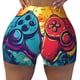 thumbnail image 2 of Fotbe Gaming Shorts Sin Costuras – Shorts Deportivos de Cintura Alta para Mujer, Elásticos para Gimnasio, Yoga, Running o Ciclismo-Large, 2 of 8