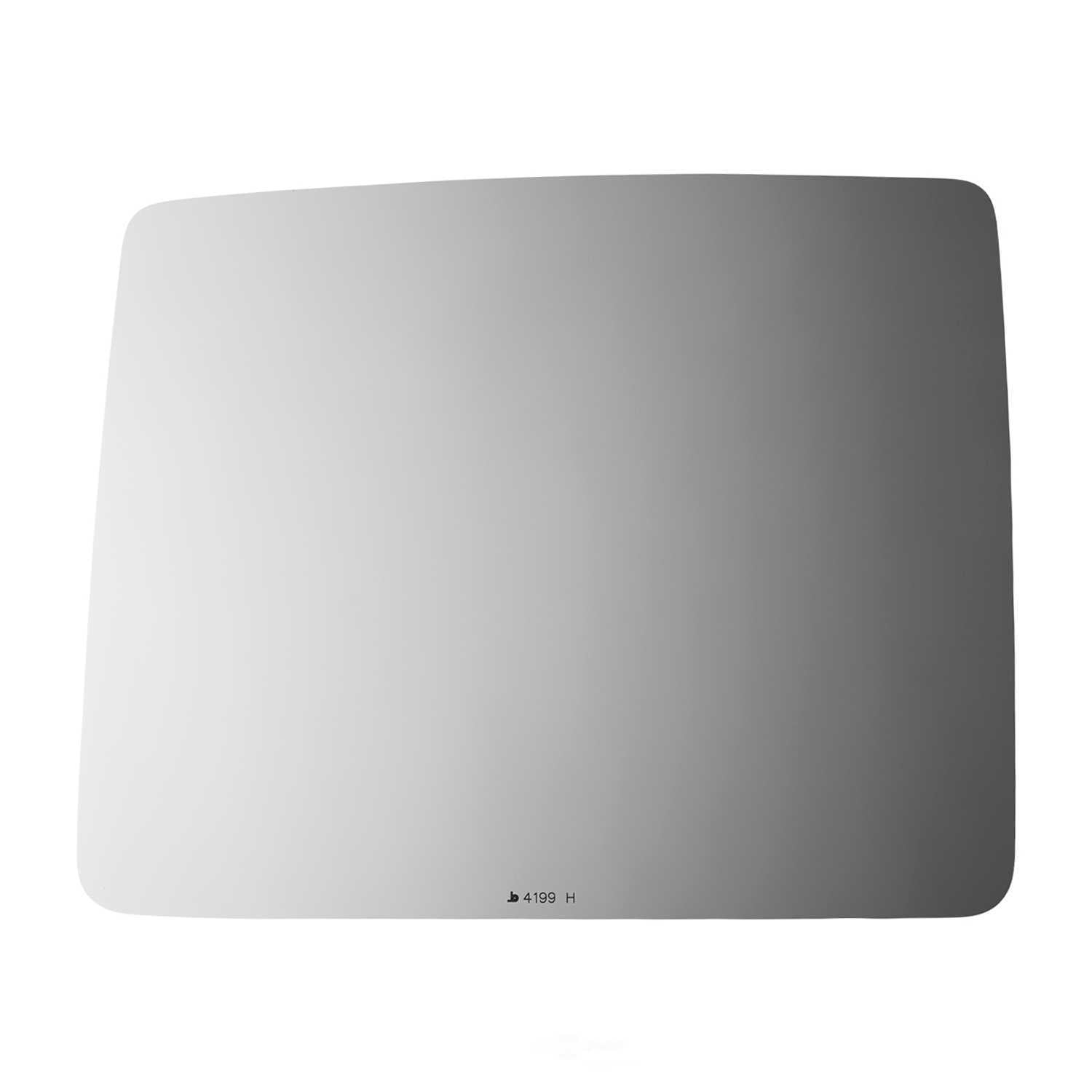 Burco Side View Mirror Replacement Glass - Clear Glass - 4199H