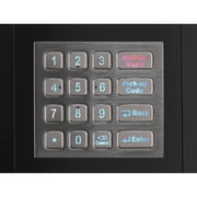 Refrigerated Snack and Drink Vending Machine with 36 Slots Featuring Credit Card Reader and Bill Acceptor in Black (KM-VMR-30-BR)