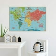 thumbnail image 2 of Wall Pops WPE0624 Kids World Dry Erase Map Decal Wall Decals, 2 of 3