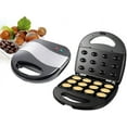thumbnail image 3 of Multi-functional Electric Walnut Waffle Maker - Homemade Fruit Drying Machine, Pine Nut Maker (Black)_Special Gift 1988, 3 of 5