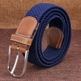 thumbnail image 4 of Dress Choice 2 Pcs/Set Woven Elastic Braided Belt,Stretch Woven Belt for Men/Women/Junior, 4 of 8