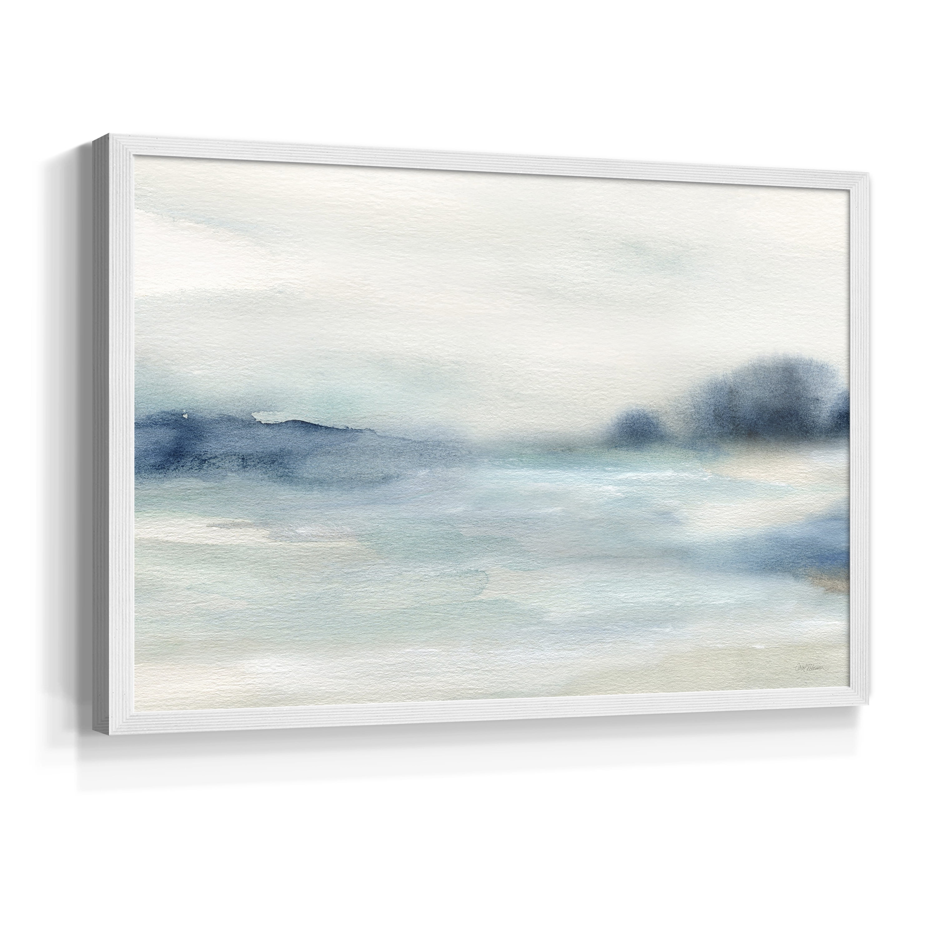Simply Soft Morning by Carol Robinson - Restickable Framed Giclée Print
