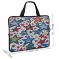 thumbnail image 2 of AWERP Stars Laptop Carrying Bag Diving Fabric Soft Travel Case 15inch, 2 of 5