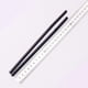 thumbnail image 3 of 100pcs Flexible Bendy Black Drinking Straws Plastic Disposable Straws Drinking Straws Stirrers, 3 of 4