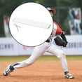 thumbnail image 1 of Placa de lanzador de goma de montículo de lanza de softbol portátil con 2 estacas de entrenamiento de equipos de entrenamiento de juego de juego de 24 inx6 en, 1 of 8